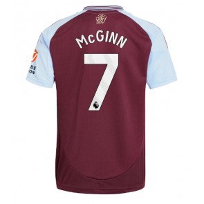 Aston Villa John McGinn #7 Replika Hjemmebanetrøje 2024-25 Kortærmet